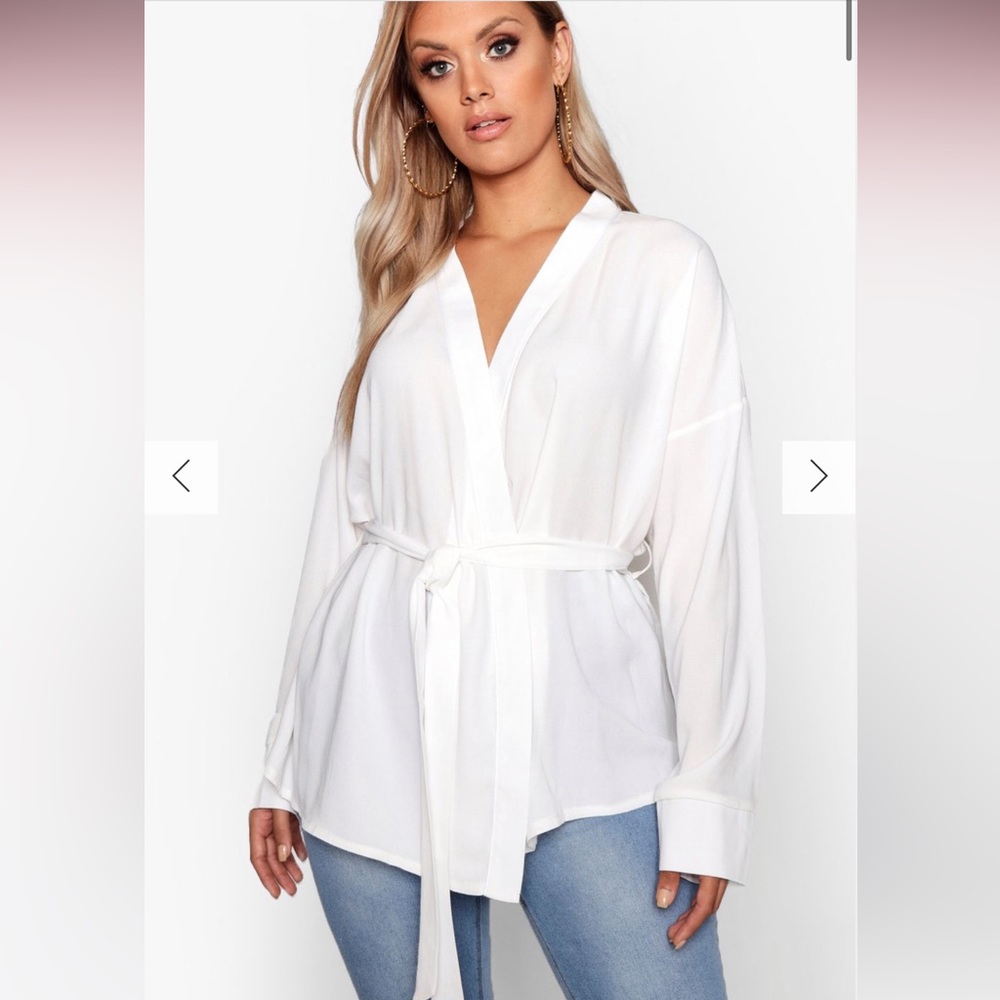 Wrapped Top Boohoo